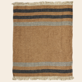 Libeco plaid / tablecloth 'Fouta' linnen  - nairobi