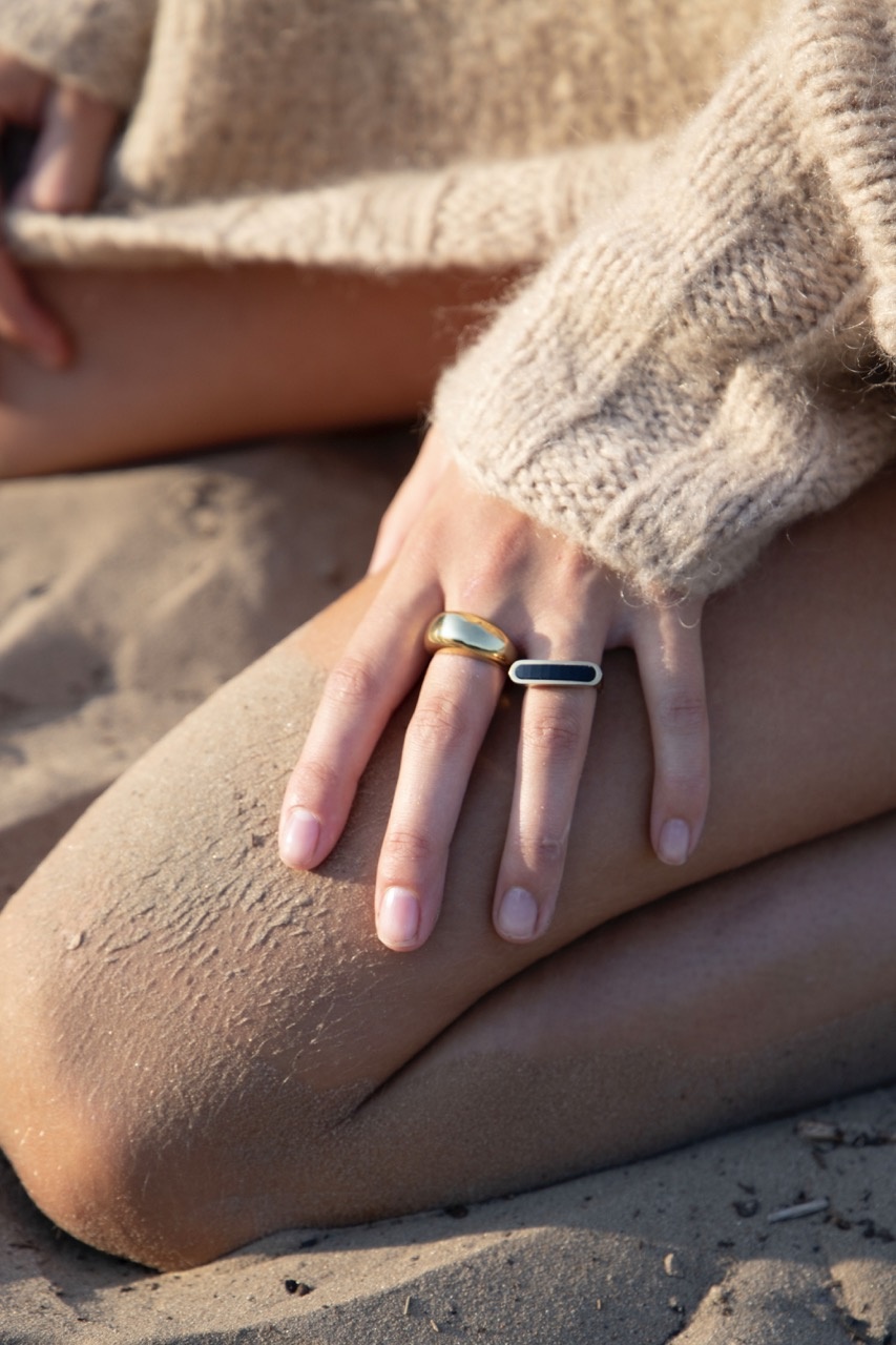 Bandhu ring 'Bouble' - steel