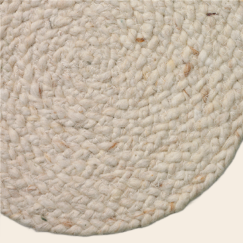 Beside Rugs rond vloerkleed "Maze' - wol