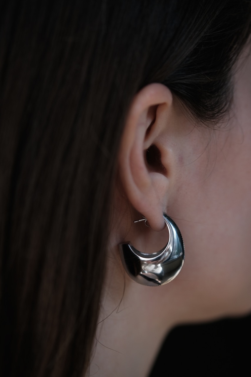 Bandhu oorbellen "Ribble' - rvs