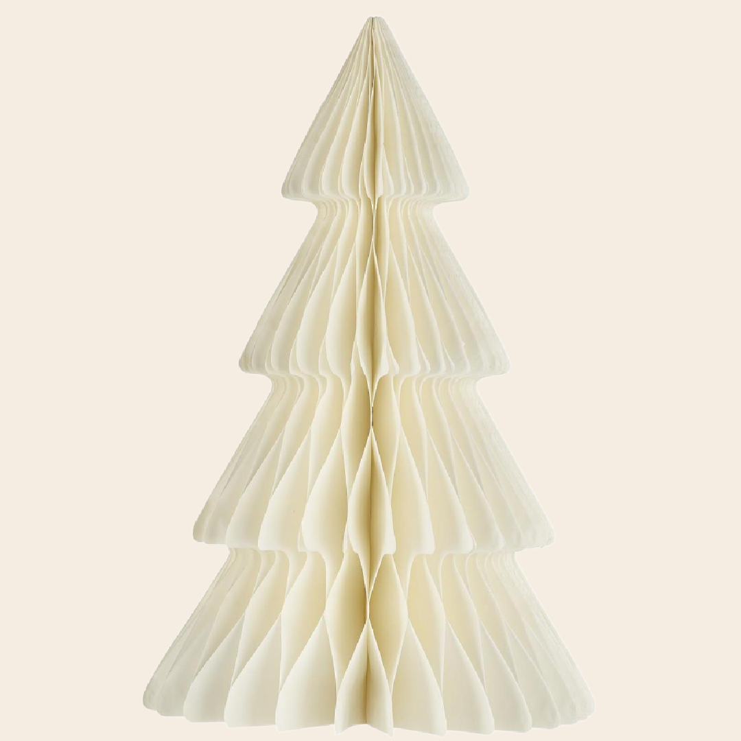 IBLaursen kerstboom honeycomb XL  - creme