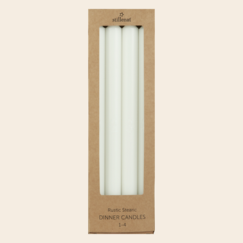 IBLaursen box 4 advent candles - stearin