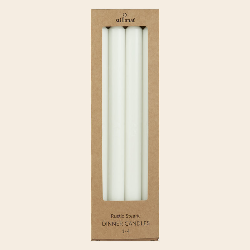 IBLaursen box 4 advent candles - stearin