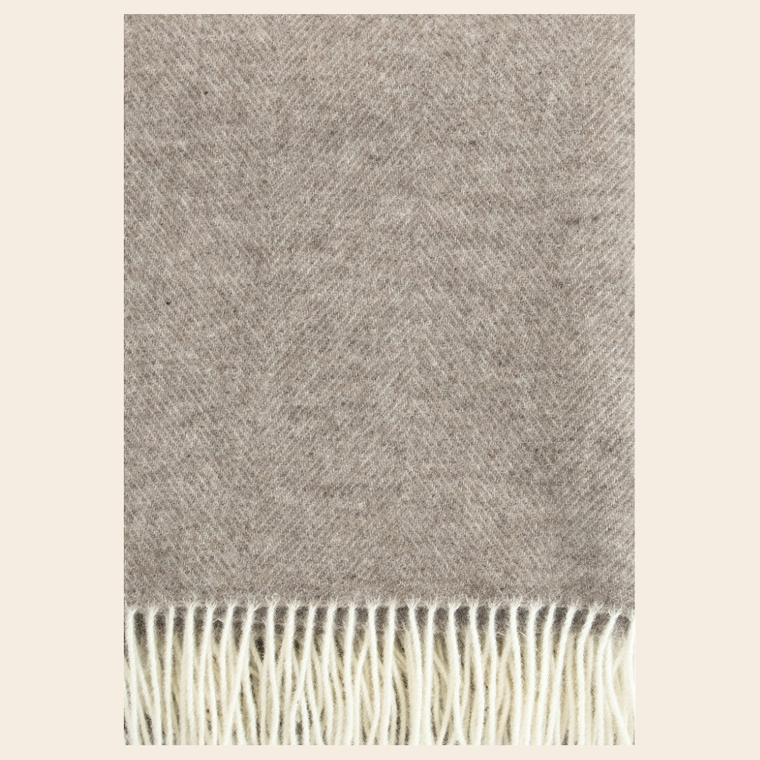 Lapuan Kankurit plaid 'Arvo' beige - wol