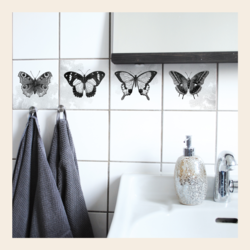 muur / tegelsticker 'Farfalla'