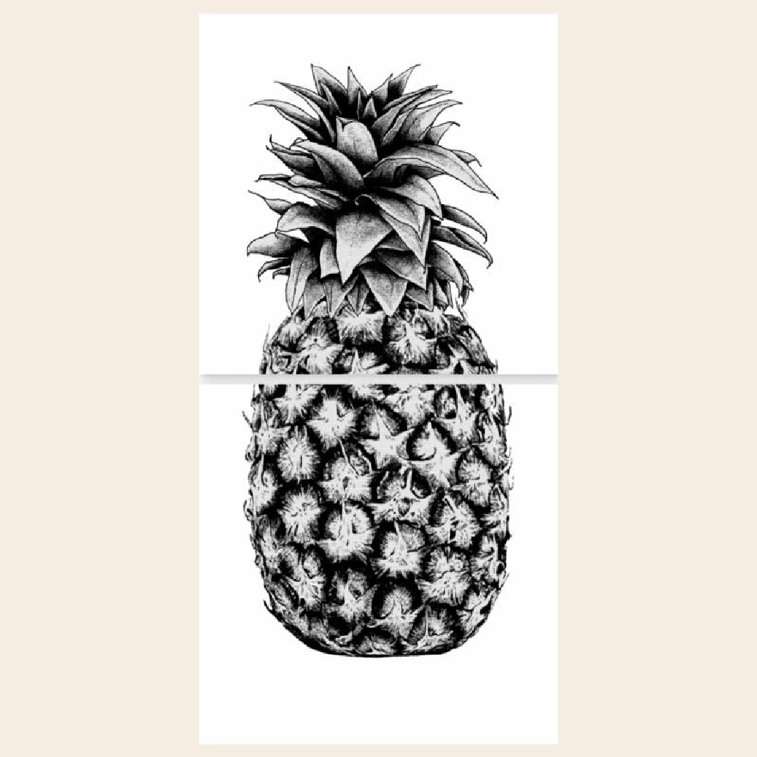 Boubouki Wall Sticker Pineapple