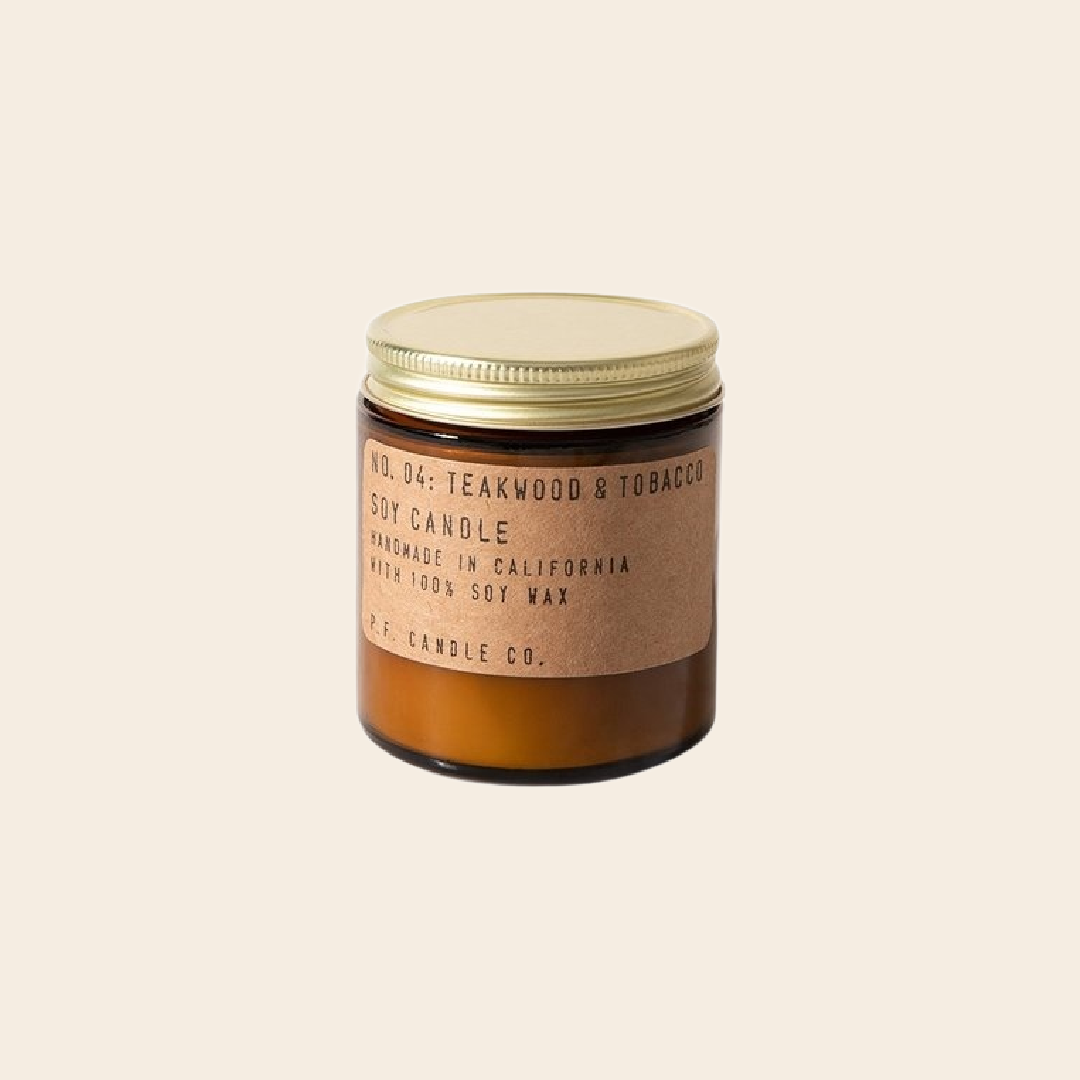 P.F.Candle & Co No.4 Teakwood & Tobacco mini