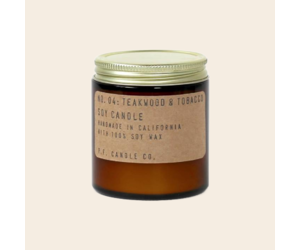P.F.Candle & Co kaars M No.4 'Teakwood & Tobacco'