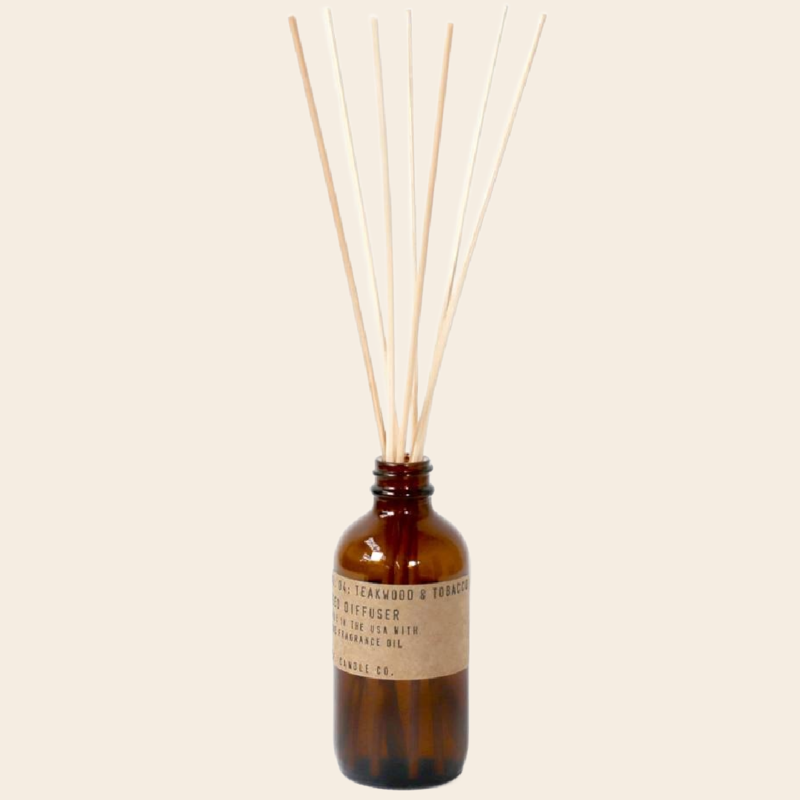 P.F.Candle & Co Teakwood and Tobacco No 4 Reed Diffuser