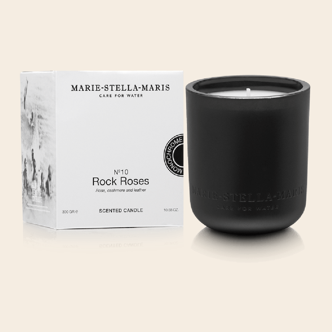 Marie-Stella-Maris eco candle 'Rock Roses' - large