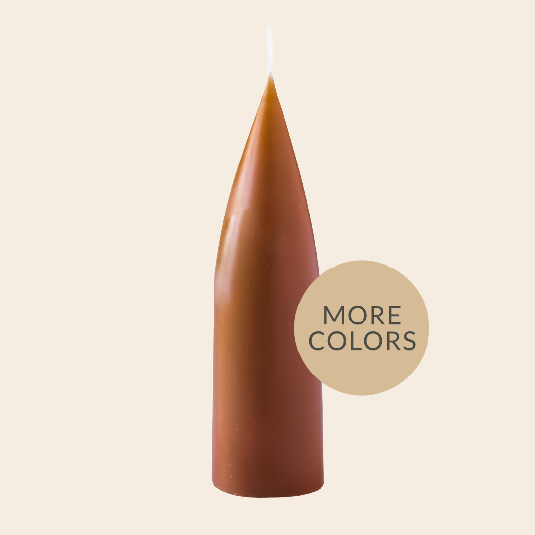Kunstindustrien handdipped stomp kaars ø6,5 x 20cm
