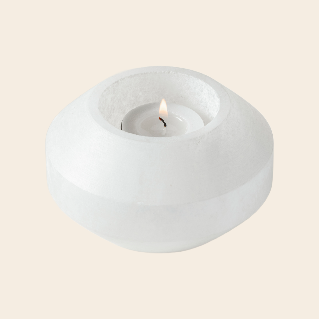 Serax kandelaar 'Alabaster' - wit