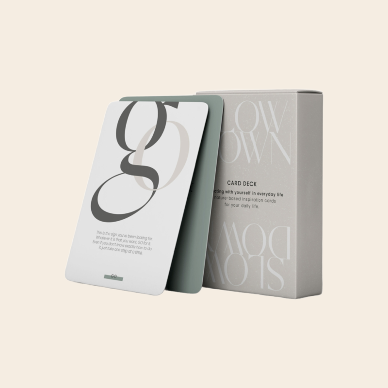 'Slow Down' kaartendeck