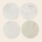 BeHome set/4 onderzetters - marmer