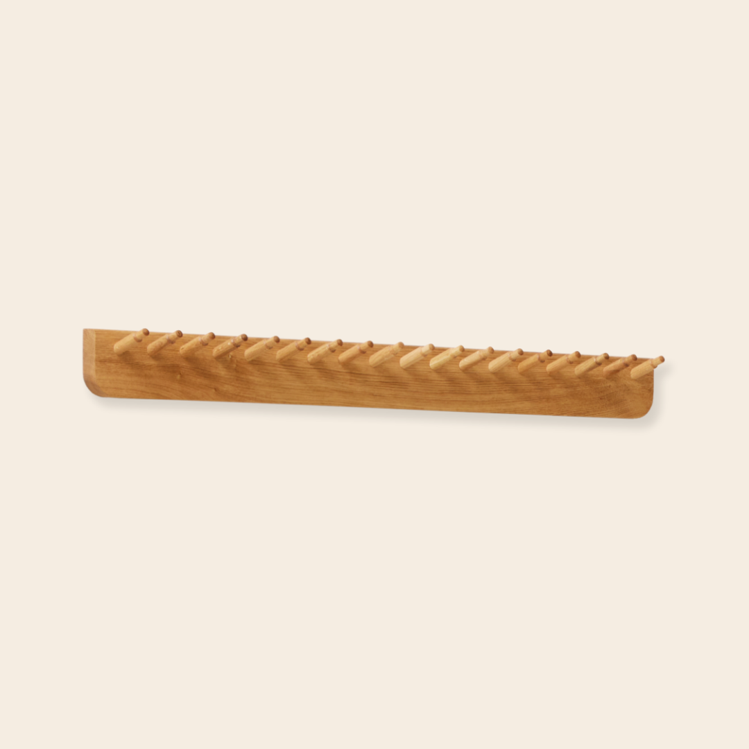 Form & Refine coat rack 'Echo' 88 - oak