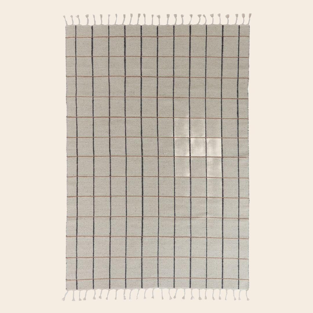 OYOY 'Grid' carpet 140 x 200 cm