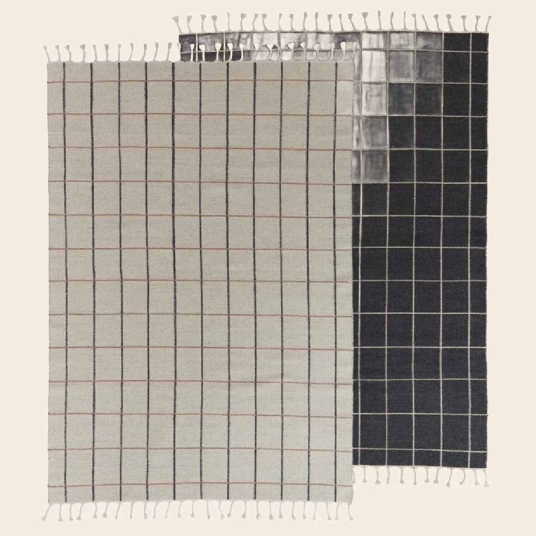 OYOY 'Grid' carpet 140 x 200 cm