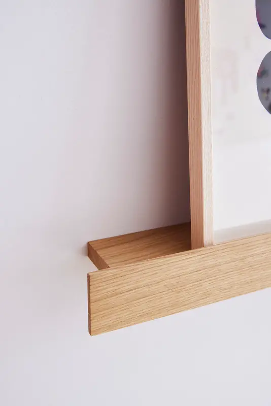 Paper Collective wandschap 'Gallery' 80 - eiken