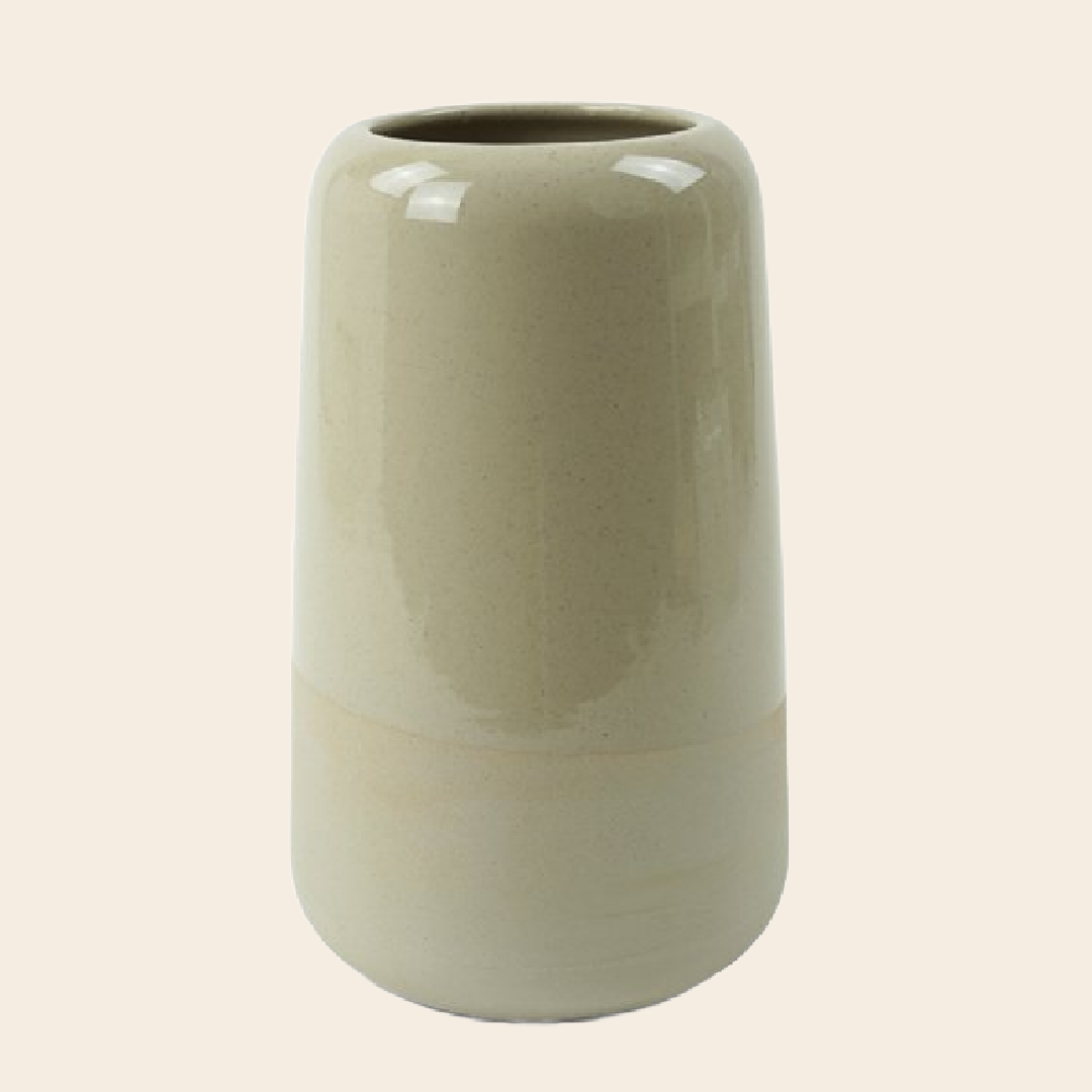 Kinta vaas 'Rutunda' L - aardewerk