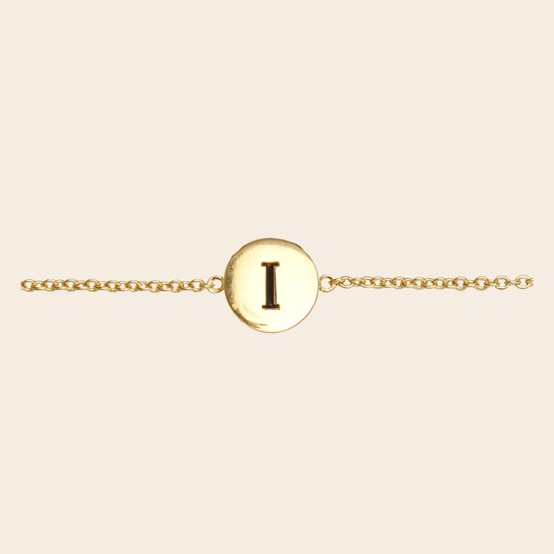 All the Luck in the World bracelet 'Character' goldplated