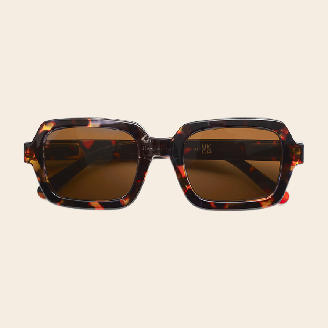 Have A Look zonnebril 'Square' - schildpad