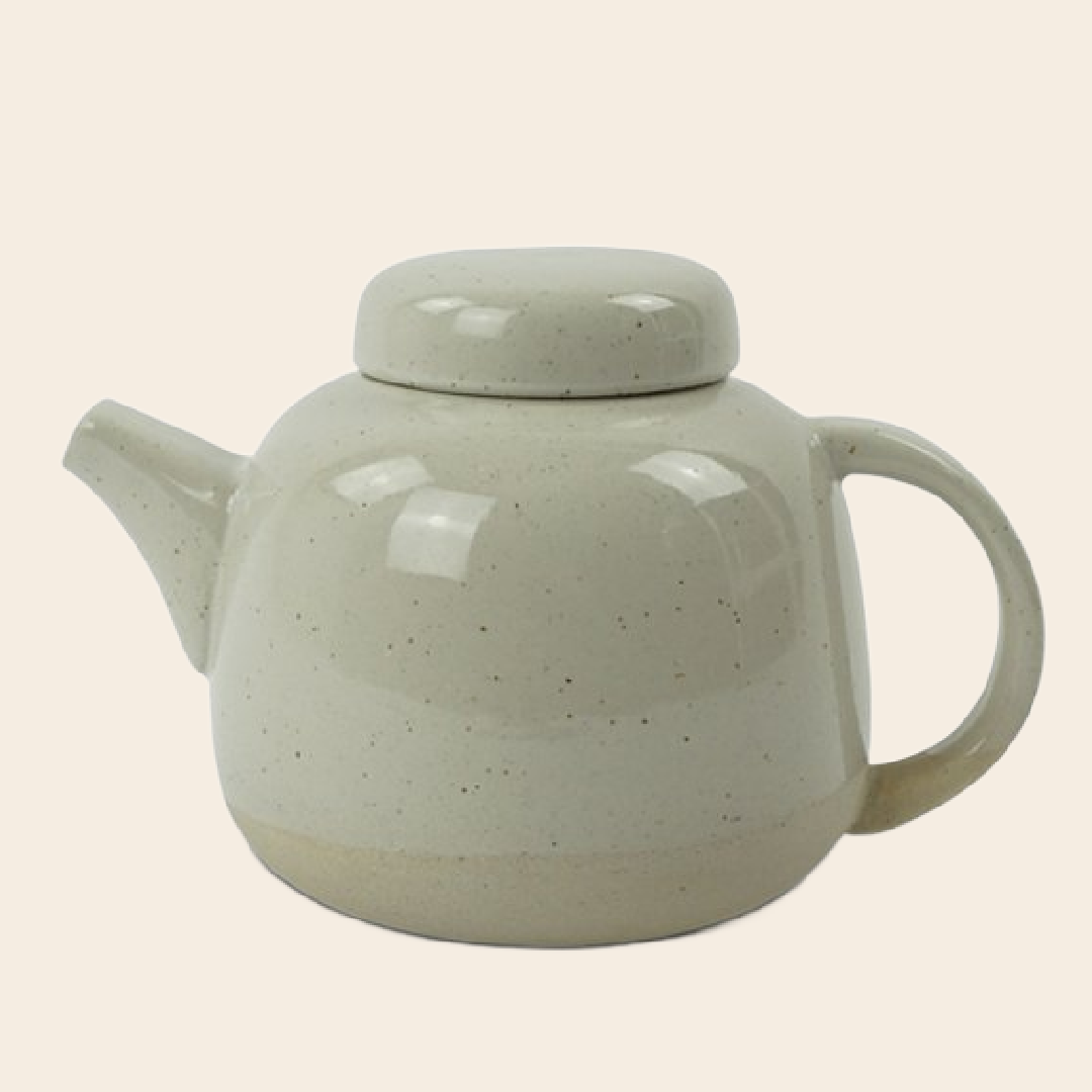 Kinta theepot 'Soft' - aardewerk
