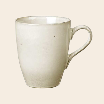 Broste Nordic Sand beker XL met oor