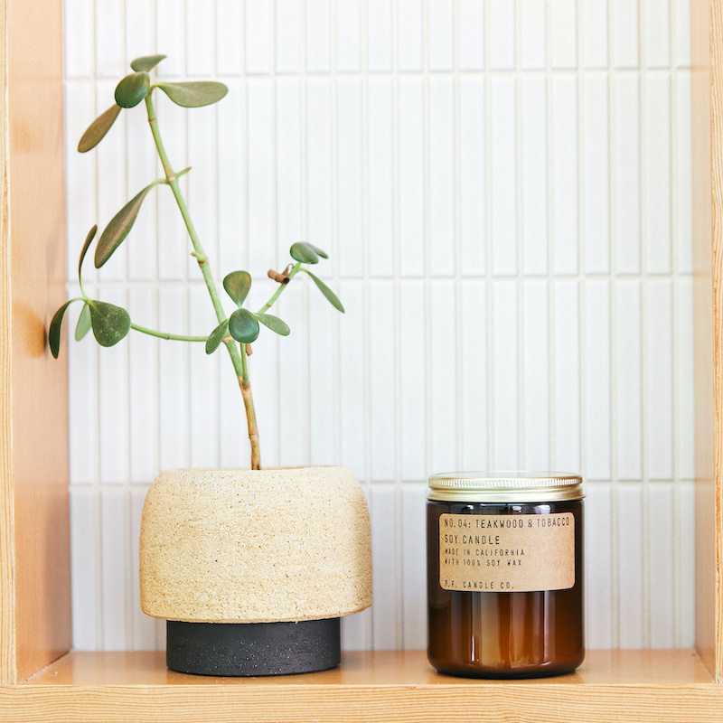 P.F.Candle & Co No.4 Teakwood & Tobacco mini