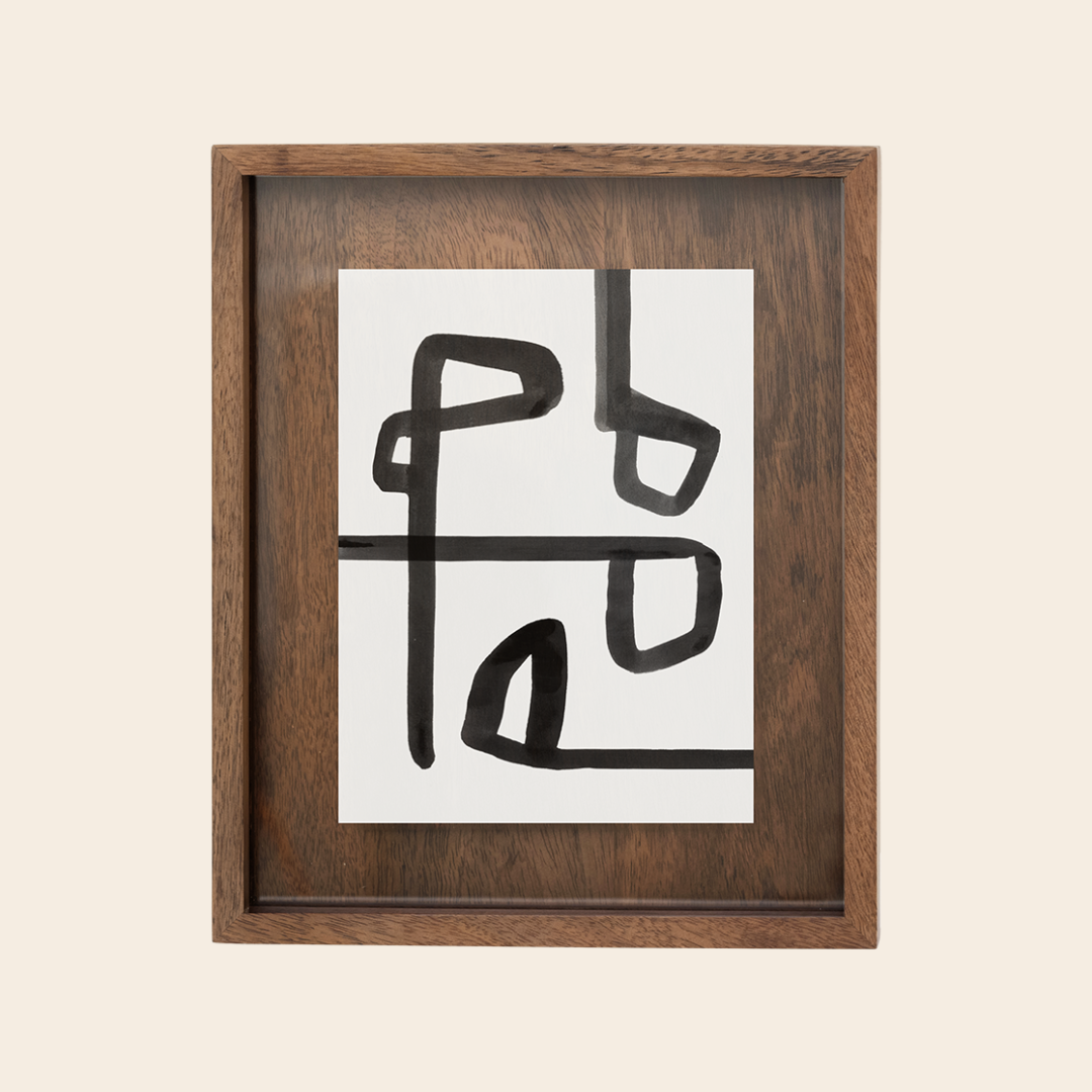 Urban Nature Culture photo frame 'Caja' - mango wood