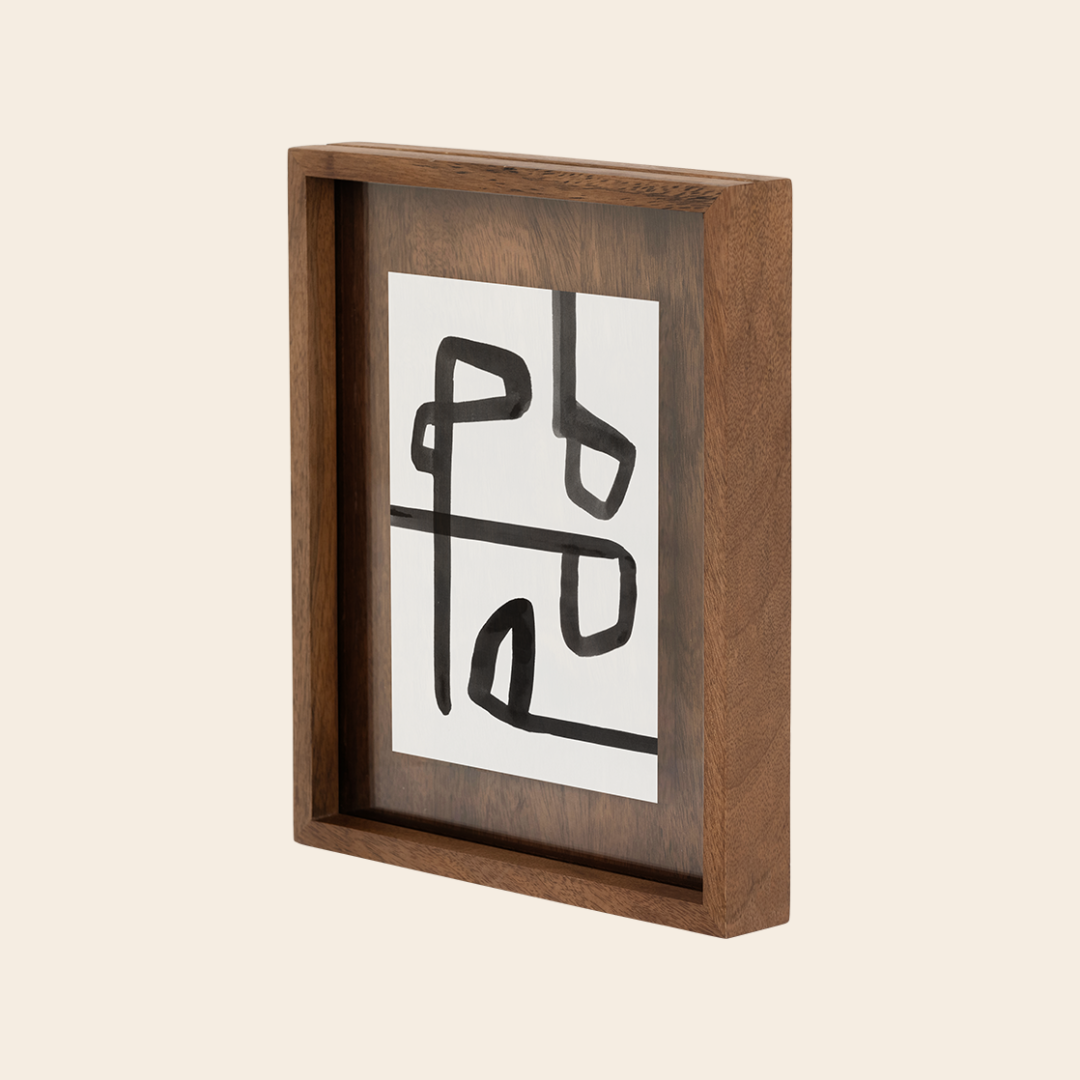 Urban Nature Culture photo frame 'Caja' - mango wood