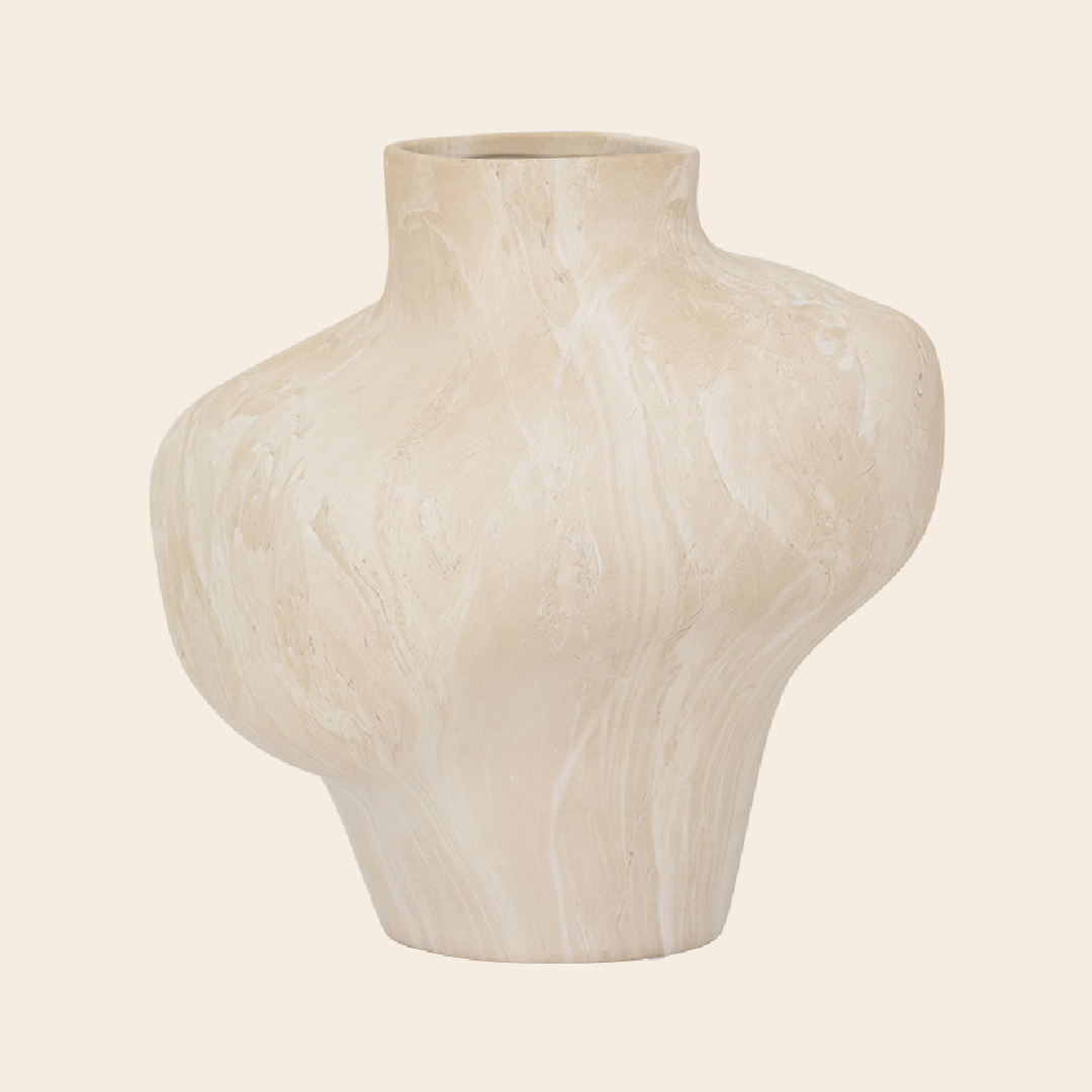Urban Nature Culture vase 'Kary' - dolomite