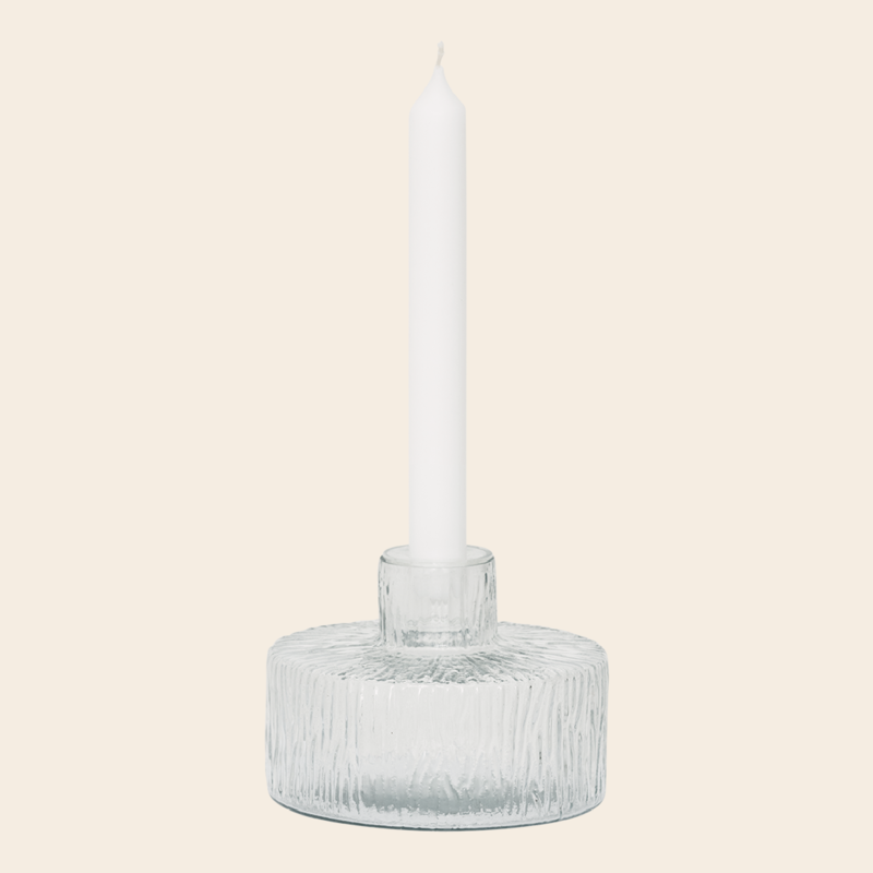 Urban Nature Culture candle holder 'Solvi' - glass