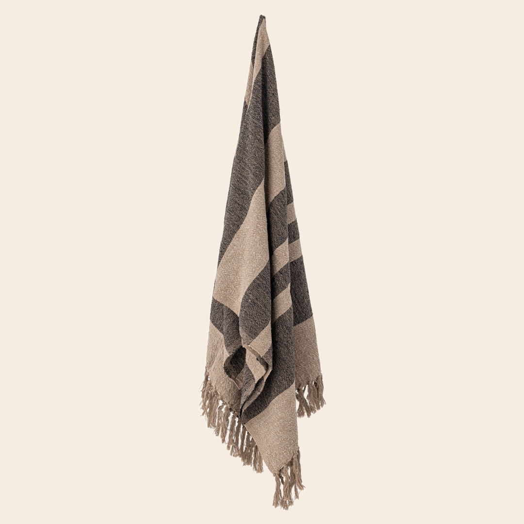 Bloomingville plaid  'Temi' - recycled katoen