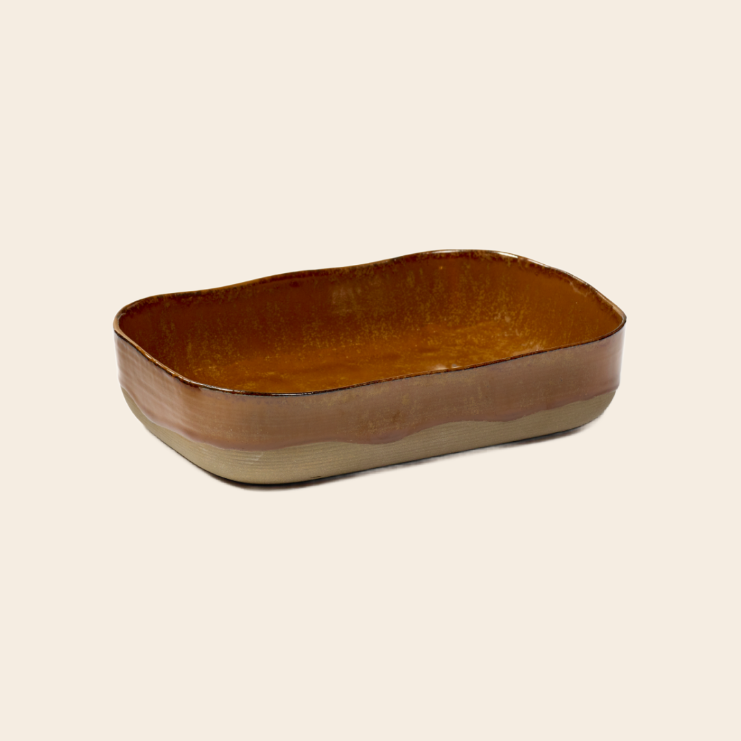 Serax ovenschaal 'Merci No.5' - ochre