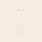 Uyuni set/2 taper kaarsen - nordic white