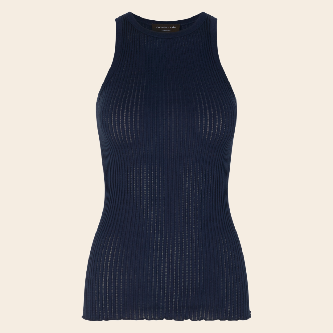 Rosemunde tanktop 'Belize' - zijde / katoen