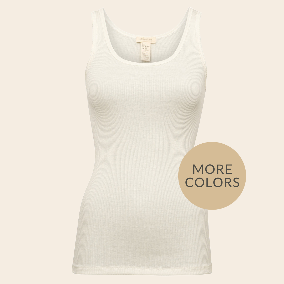 Minimalisma top 'Gudrun' - zijde/katoen