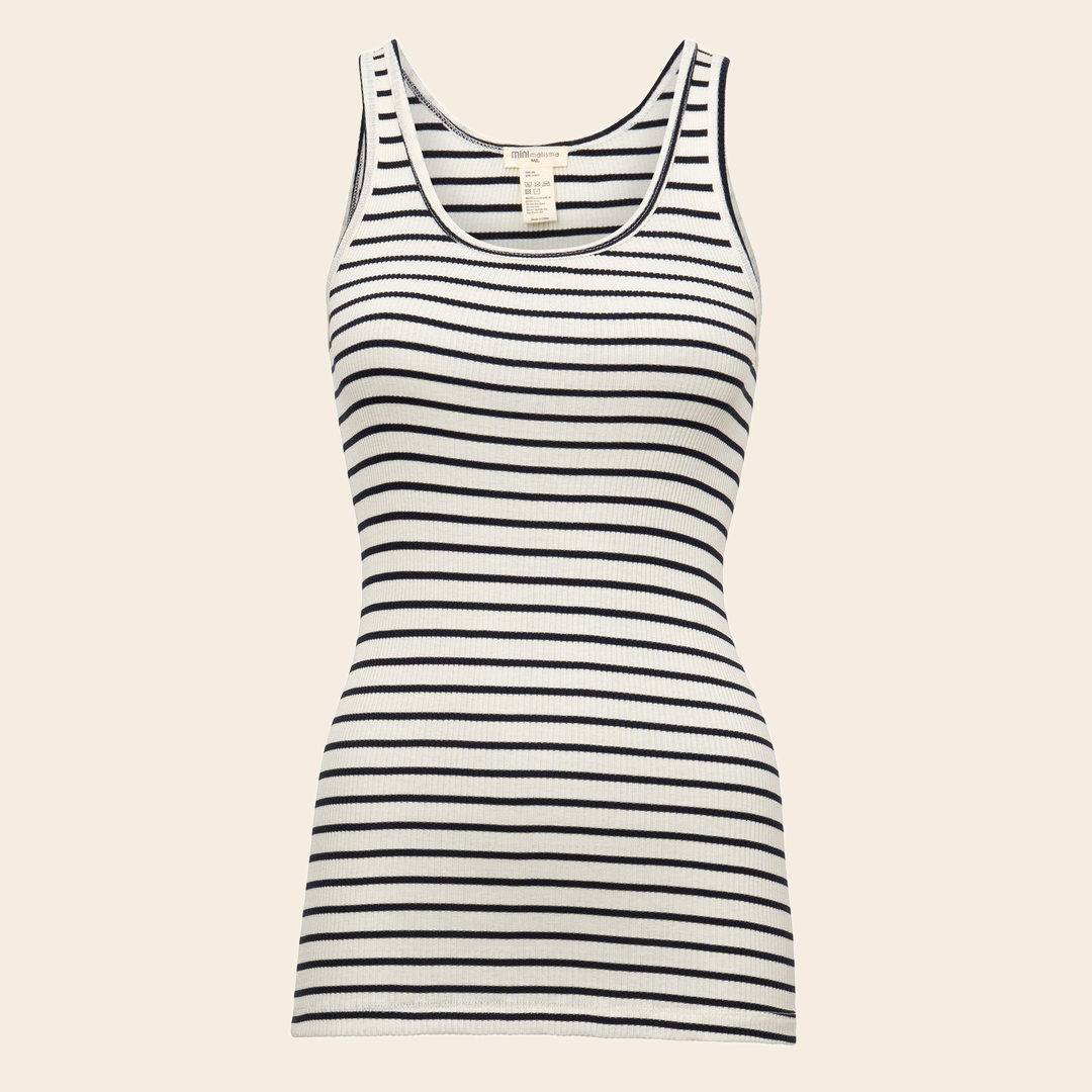 Minimalisma top 'Gudrun' - zijde/katoen