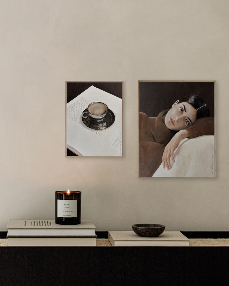 My Deer Art Shop artprint 'Café Crème'