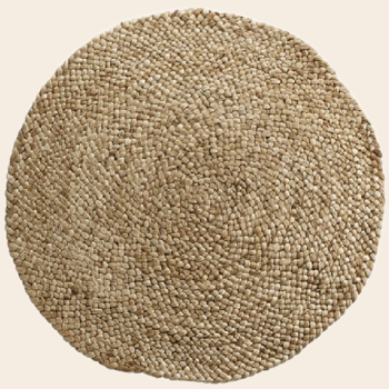 TineK Home vloerkleed jute rond - div. maten