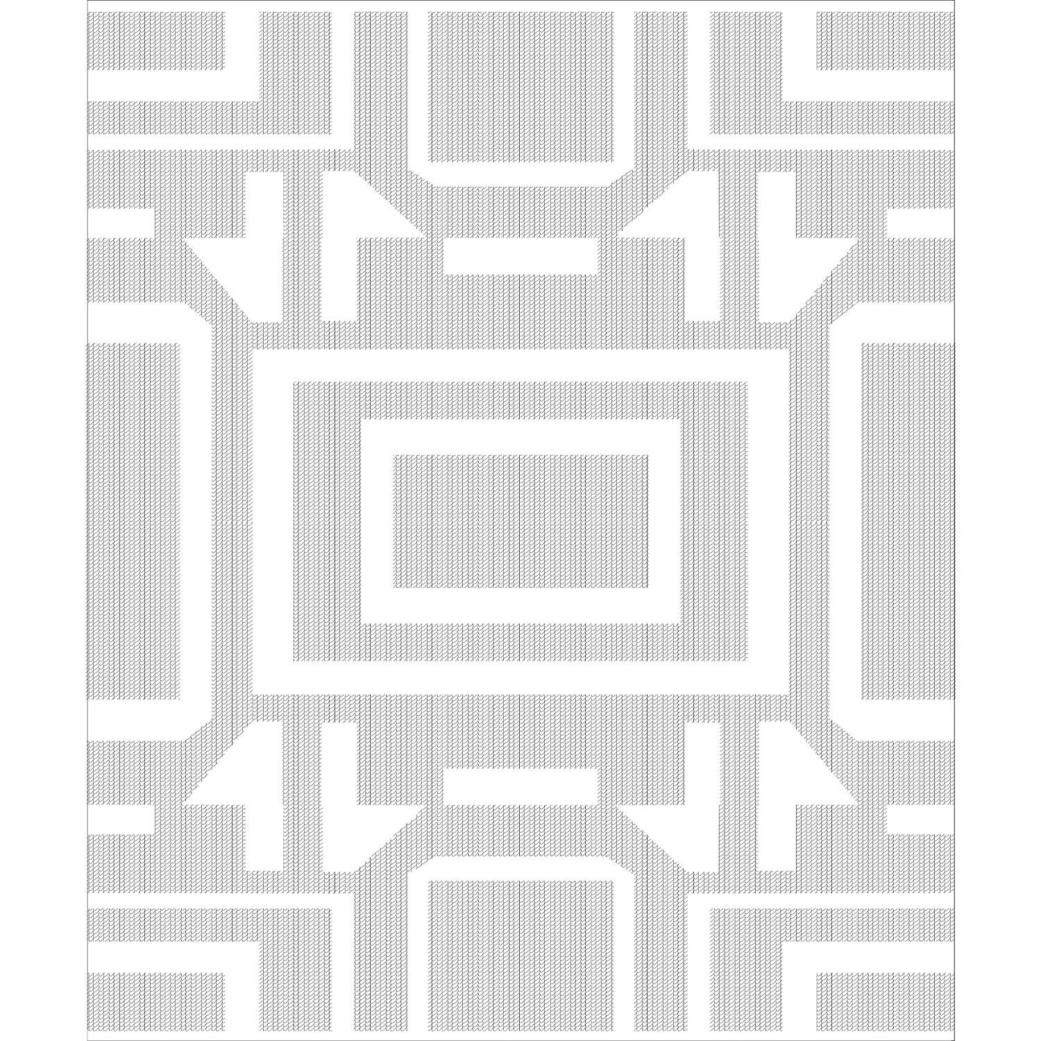 TineK Home vloerkleed 'Graphic' jute - div. maten