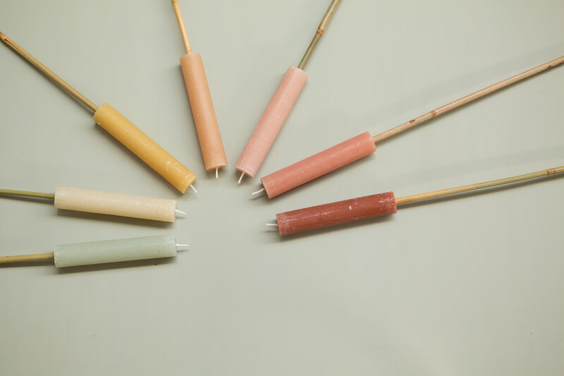 Rustik Lys torch XL - apricot