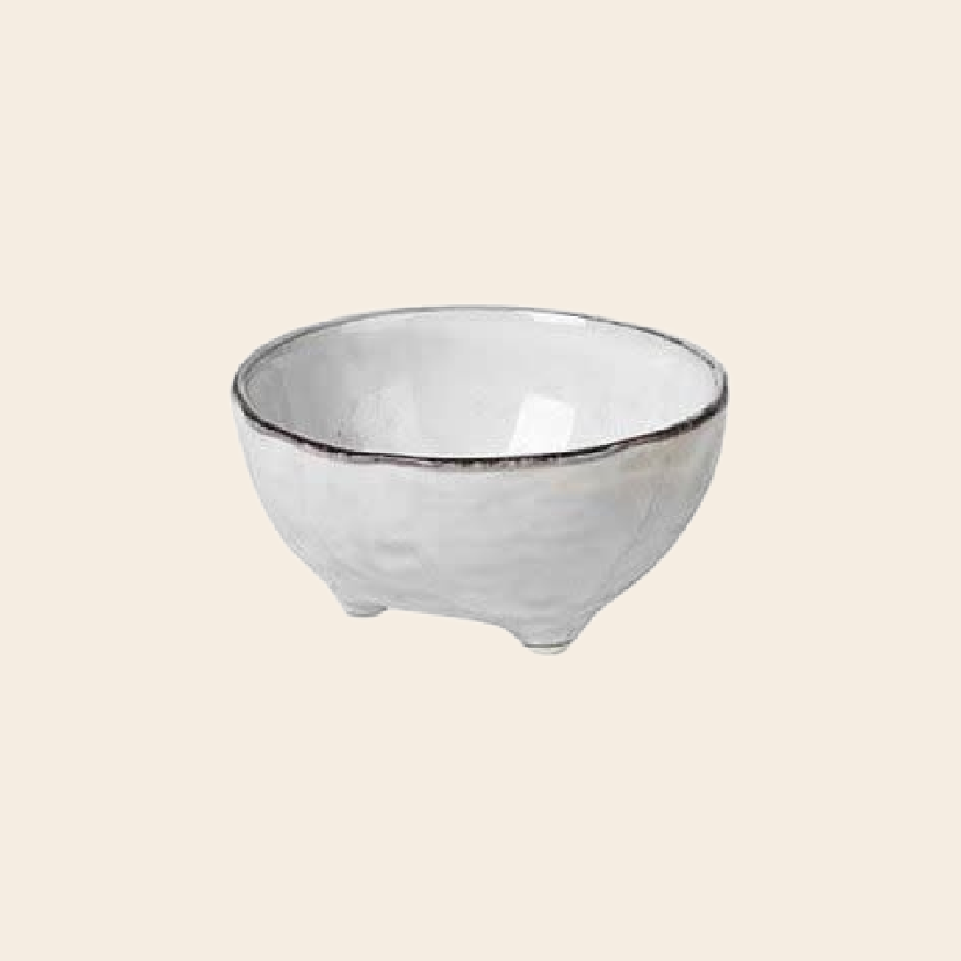 Broste Nordic sand kom op pootjes L