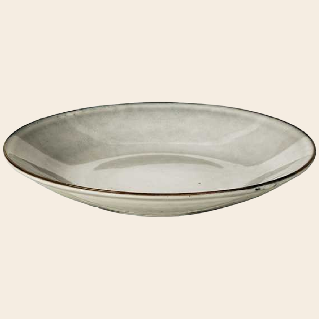 Broste Nordic Sand pasta plate XL