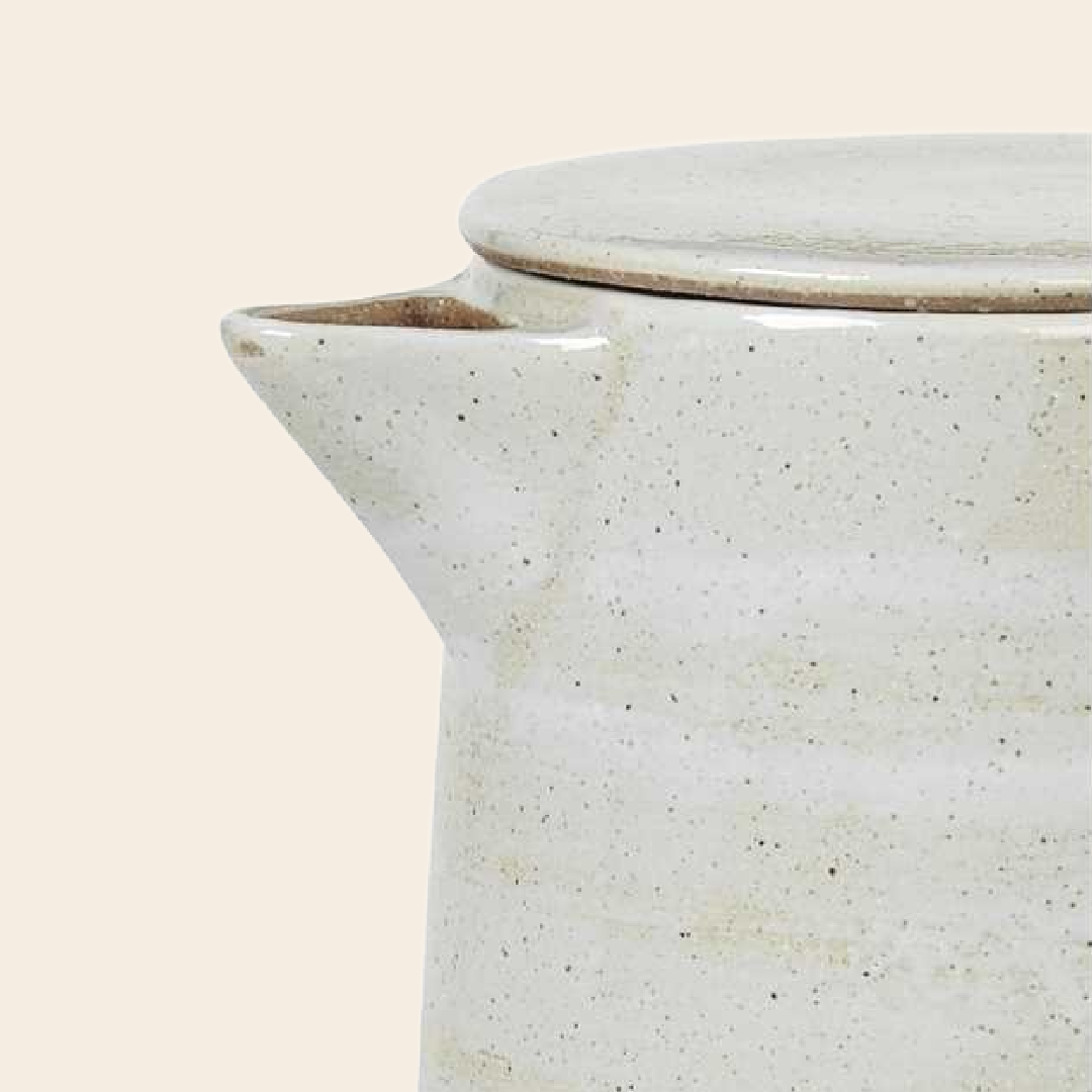 Broste theepot "Grod" aardewerk