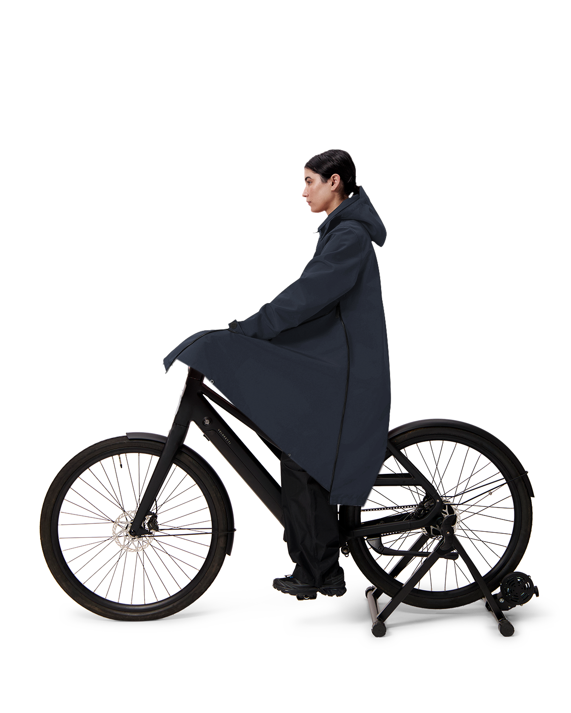 Maium regenjas / poncho 'Mac' - navy