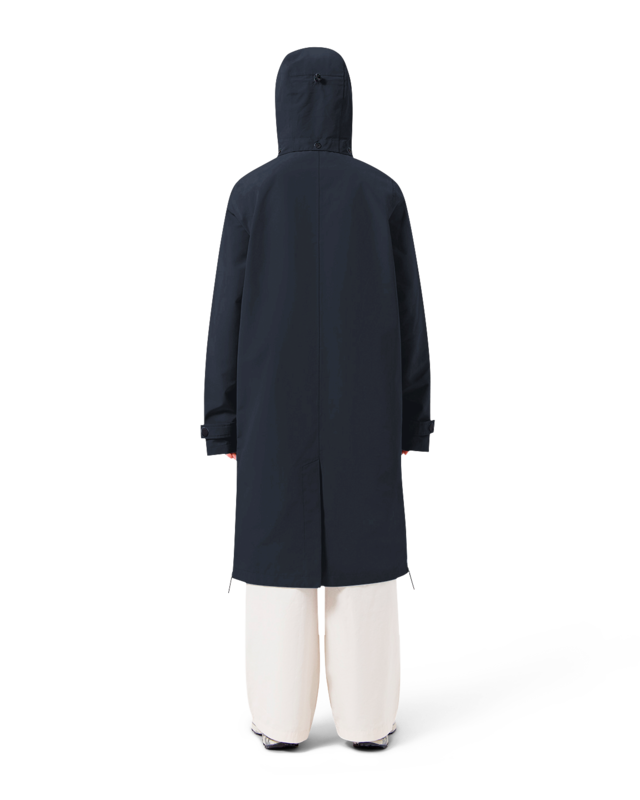 Maium raincoat / poncho 'Mac' - navy