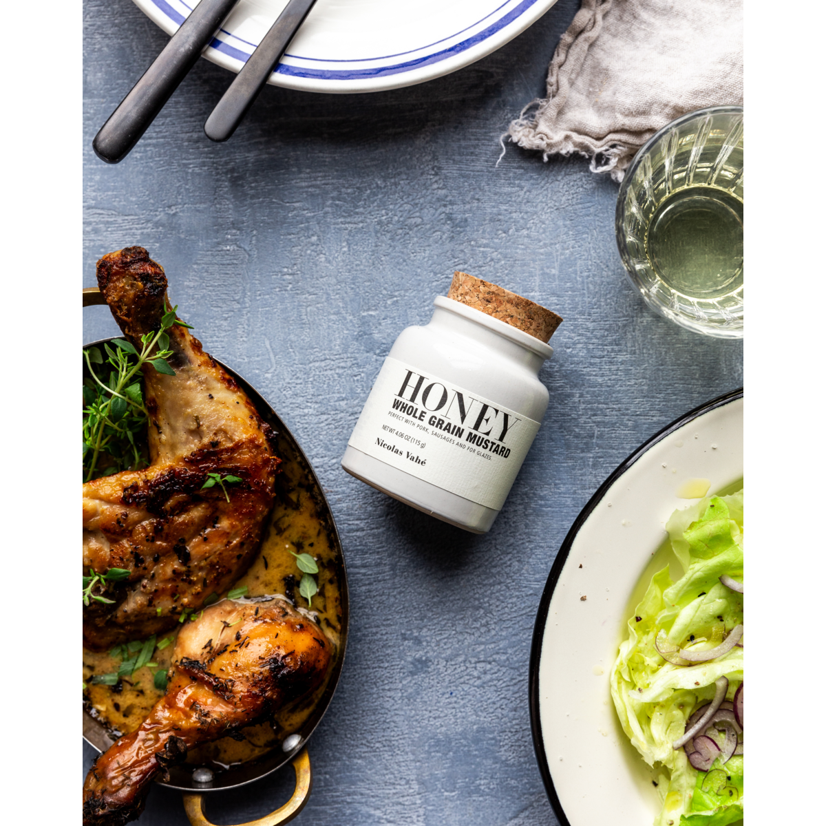 Nicolas Vahe 'Whole Grain Mustard' - honey