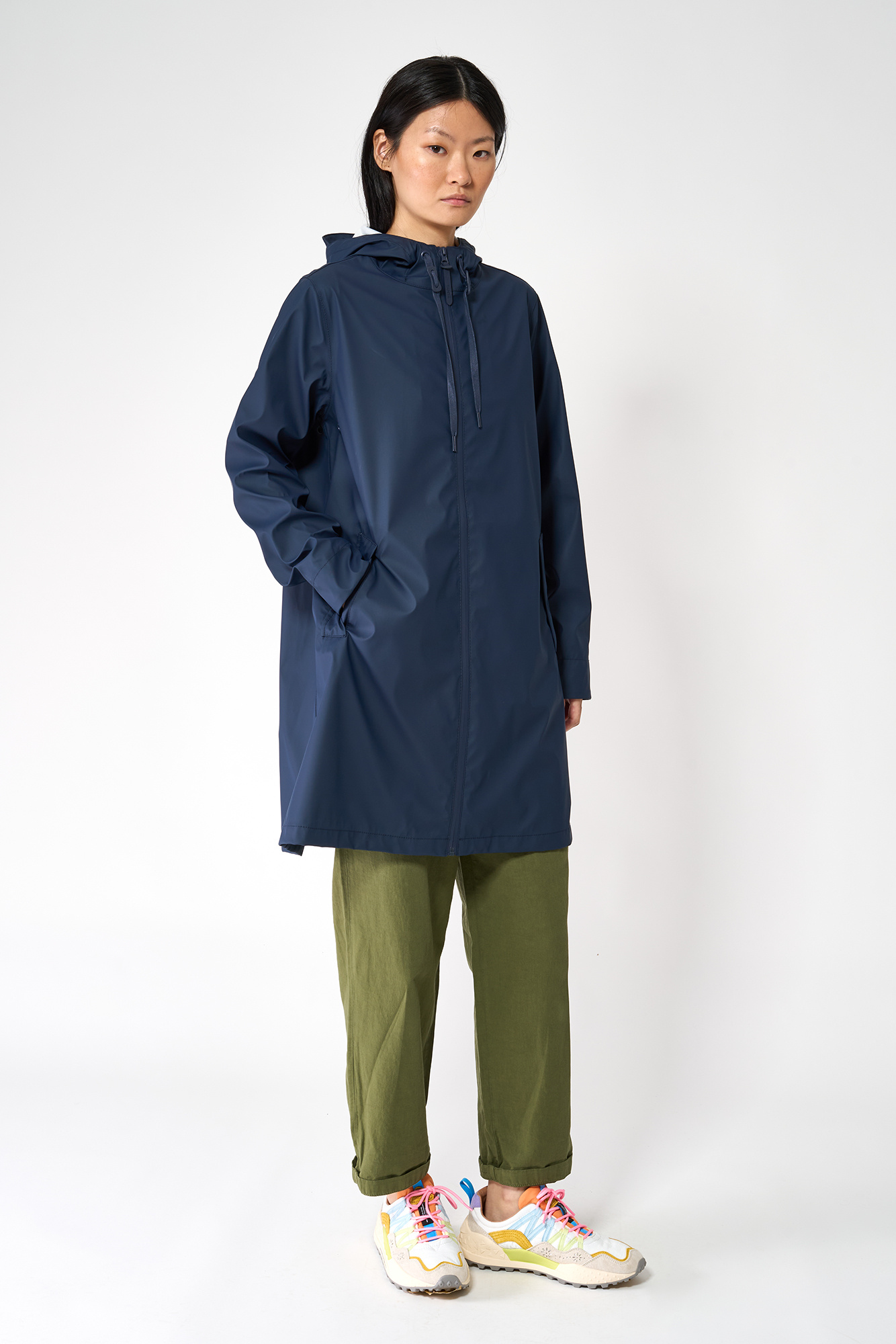 Tantä regenjas 'Nuovola' - navy