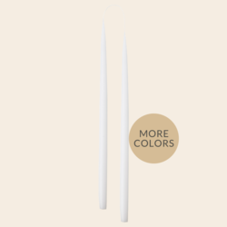 Kunstindustrien set/2 handdipped kaars 2,2 x 45cm